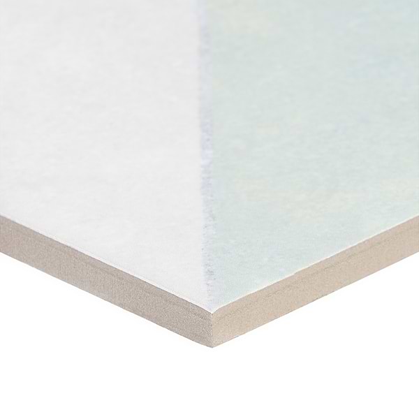 Auteur Diagonals Chevron-Offset Sage Green 9x9 Matte Porcelain Tile