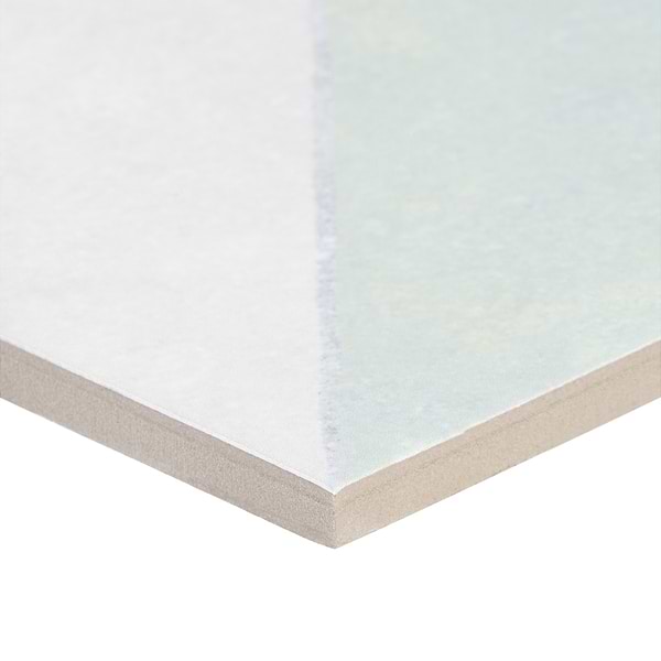 Auteur Diagonals Chevron Sage Green 9x9  Matte Porcelain Tile