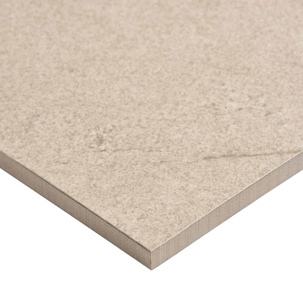 Theo Sand Beige 24x48 Marble Look Antique Satin Porcelain Tile