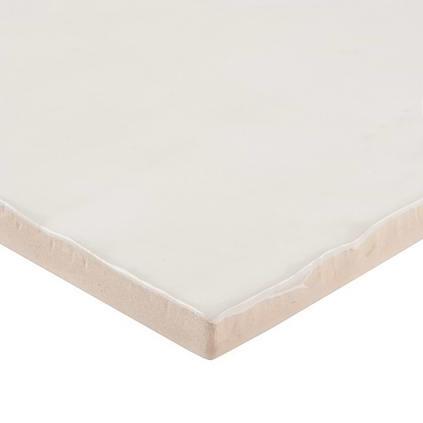Portmore White 4x4 Glossy Ceramic Tile