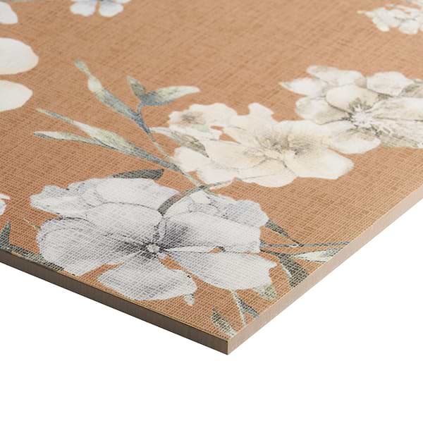 Wakana Autumn Terracotta 24x48 Artisan Decor Matte Porcelain Tile