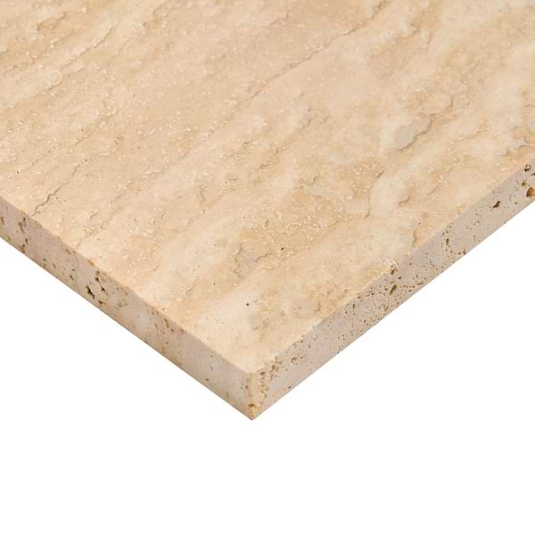 Classic Travertine Premium 6x6 Vein Cut Filled Honed Tile