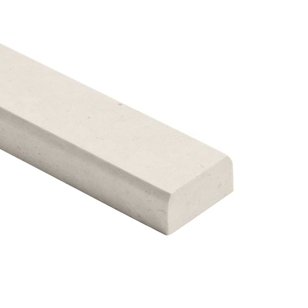Vanilla Warm White 1.5x12 Polished Marble Pencil