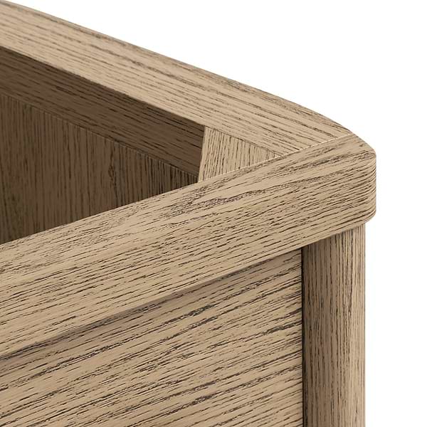 TileBar Studio Vanities Callum Natural Ash 60" Double Vanity without Top