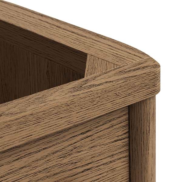 Callum Natural Ash 60" Double Vanity without Top by TileBar Studio Vanities, View 3, open zoomed image