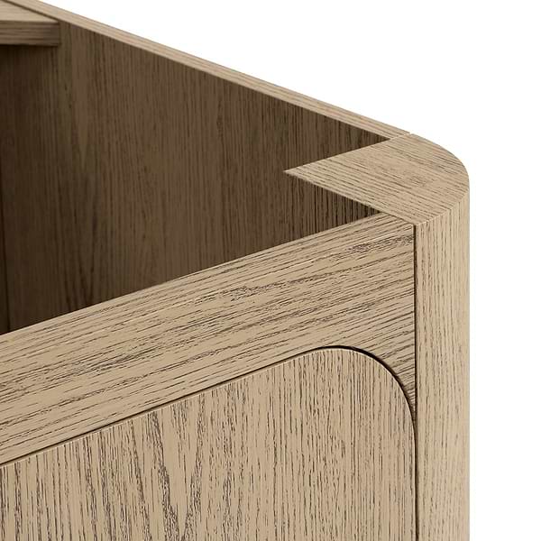 Corbin Medium Ash 30" Single Vanity without Top by TileBar Studio Vanities; image 6; in Style Ideas Contemporary, Modern, Transitional; released 2026; new, trends