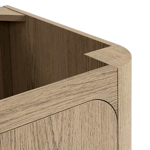 Corbin Medium Ash 36" Single Vanity without Top by TileBar Studio Vanities; image 6; in Style Ideas Contemporary, Modern, Transitional; released 2026; new, trends