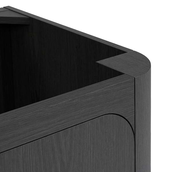 Corbin Ebony Oak 60" Double Vanity without Top by TileBar Studio Vanities; image 6; in Style Ideas Contemporary, Modern, Transitional; released 2026; new, trends