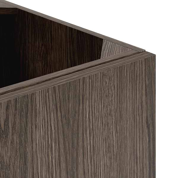 TileBar Studio Vanities Orville Espresso Oak 60" Double Vanity without Top