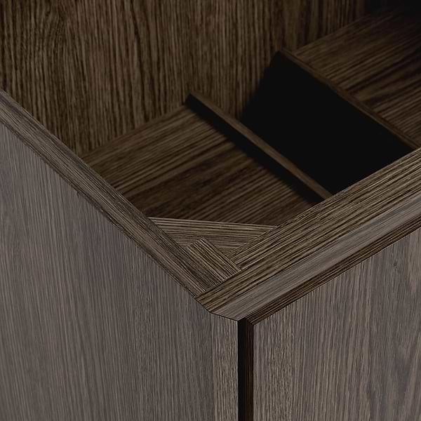 Setton Espresso Oak 48" Single Vanity without Top by TileBar Studio Vanities, View 3, open zoomed image