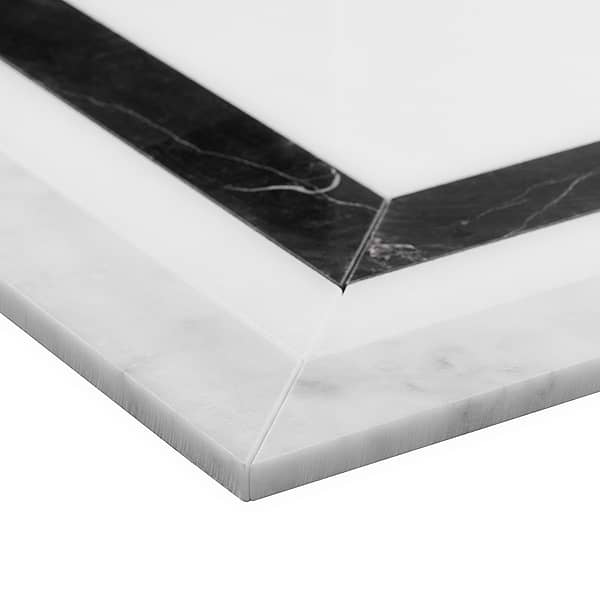 Cadre Ribera Polished Marble Mosaic Tile