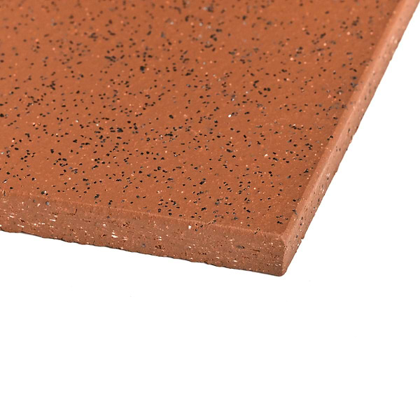 Elemental Abrasive Red 6x6 Ceramic Quarry Tile