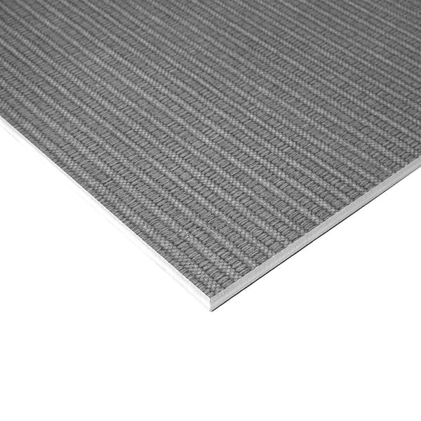 Bestow Telares Charcoal Gray 24x48 Textured Porcelain Tile