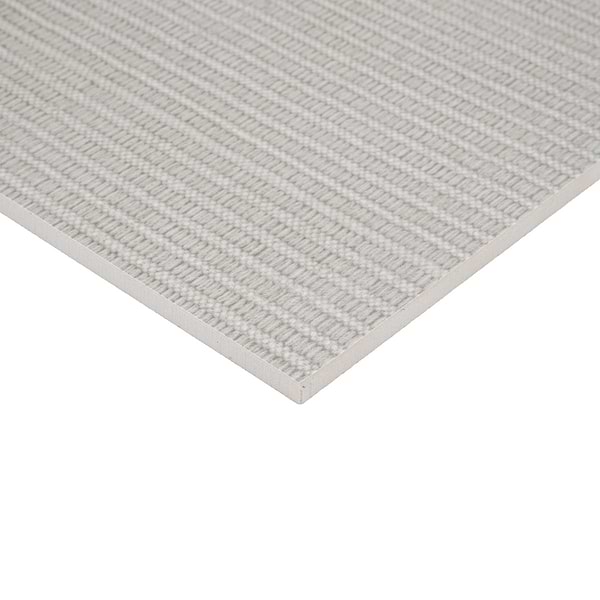Bestow Telares Light Gray 24x48 Textured Porcelain Tile
