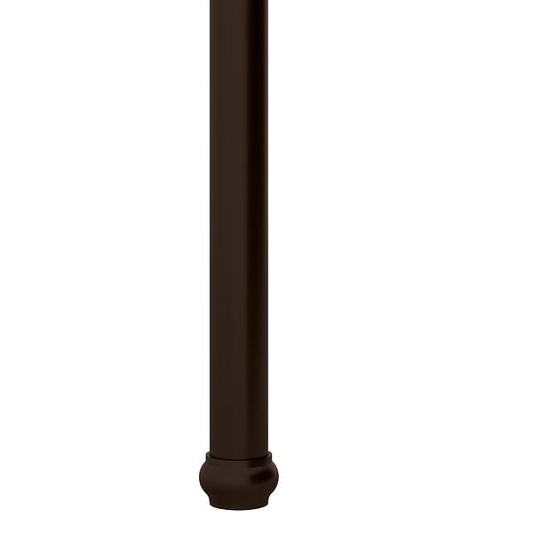 Pierce Oil Rubbed Bronze 30" Single Console with Oval Sink and Carrara Marble Top