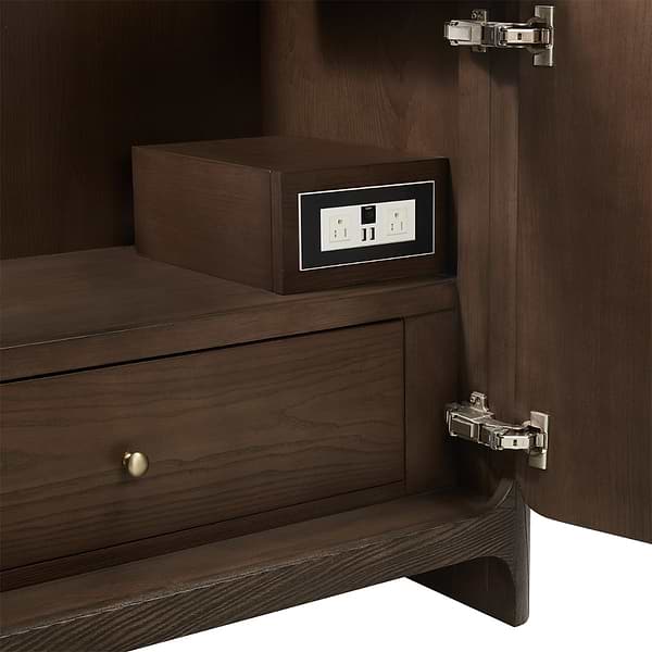 James Martin Vanities Gracyn Natural Ash 36" Single Vanity without Top