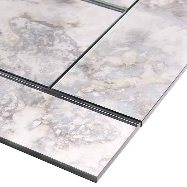 Vilna Antique Tuscan Argenta Gray 14X18 Polished Mirror Mosaic in Silver, View 5, open zoomed image