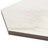 Amalfi Calacatta 6” Hexagon Matte Porcelain Tile