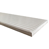 Stacy Garcia ArtBlock Bianco White 4x16 Fluted Glossy Porcelain Tile