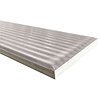 Stacy Garcia ArtBlock Grigio Gray 4x16 Fluted Glossy Porcelain Tile