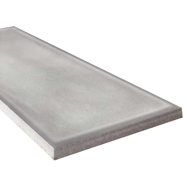 Stacy Garcia ArtBlock Grigio Gray 4x16 Matte Porcelain Tile