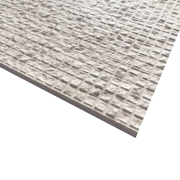 Rakestone Carved Cube Wooden Beige 12x24 3D Honed Limestone Stone Tile