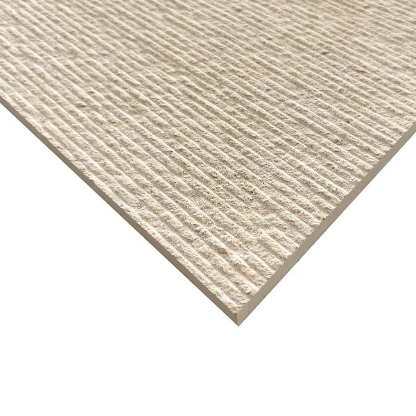 Rakestone Carved Comb Porto Beige 12x24 Textured Honed Limestone Stone Tile
