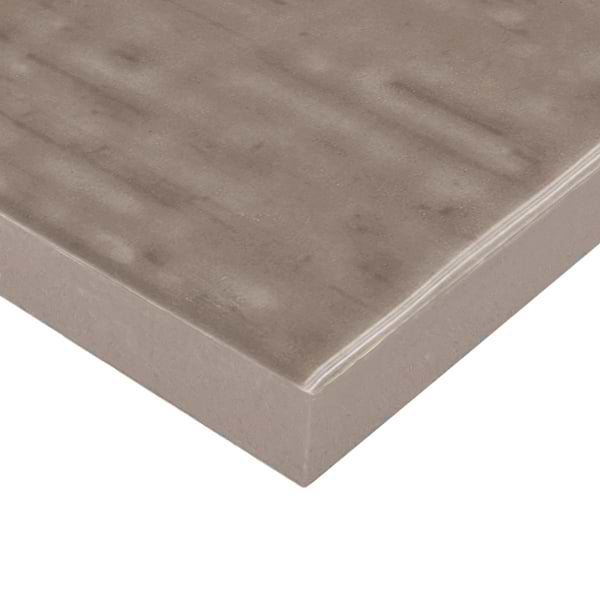 Disco-Kiln Dark Gray 3x9 Polished Porcelain Subway Tile