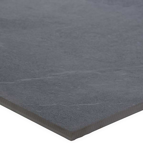 Fordham Nero 24x24 Black Matte Porcelain Floor and Wall Tile