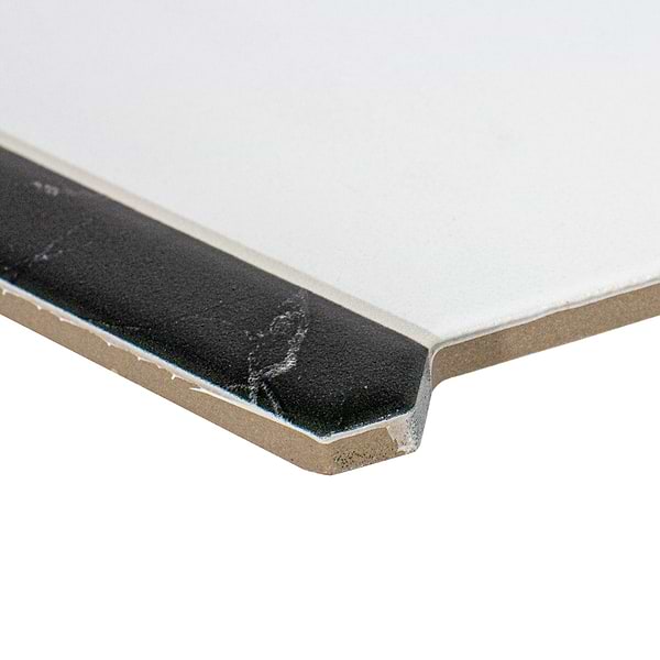 Sagon Bianco White 9" Hexagon Matte Porcelain Tile