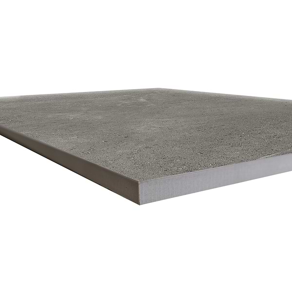 Sample-New Rock Fossil Dark Gray Limestone Look Matte Porcelain Tile