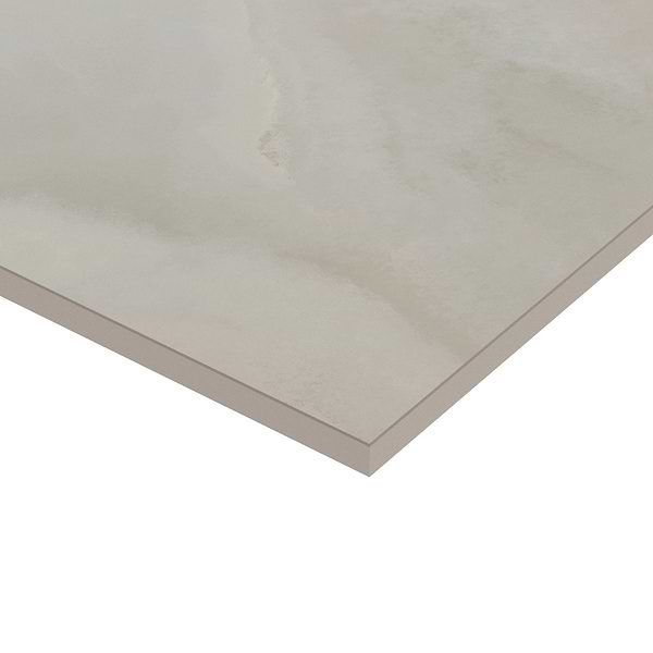 Harmonyx Vanilla White 48x48 Onyx Look Satin Porcelain Tile