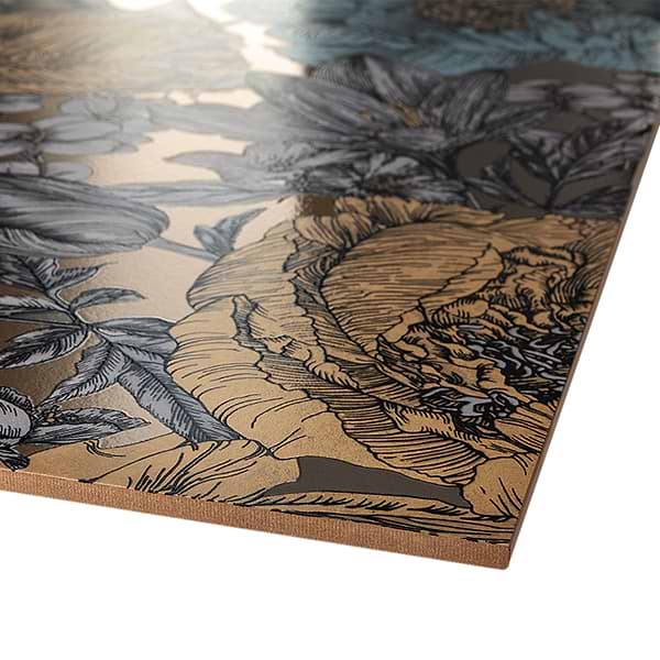 Marigold Citrine Yellow 24x48 Artisan Decor Metallic Matte Porcelain Tile