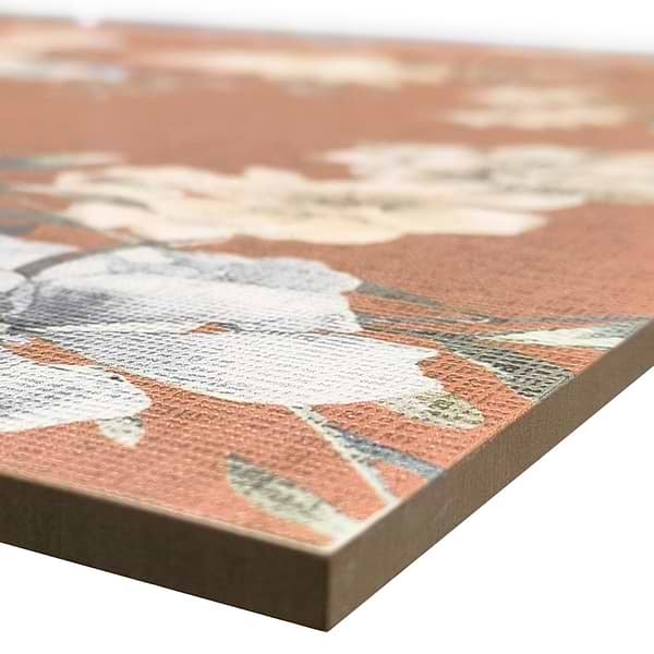 Wakana Autumn Terracotta 24x48 Artisan Decor Matte Porcelain Tile