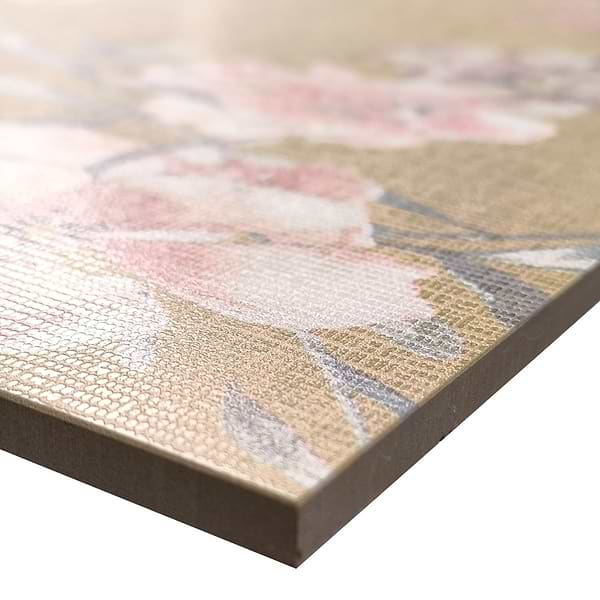 Wakana Summer Golden Yellow 24x48 Artisan Decor Matte Porcelain Tile