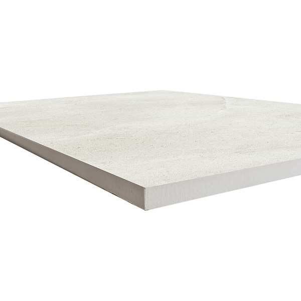 Sample-New Rock Perla White Limestone Look Matte Porcelain Tile
