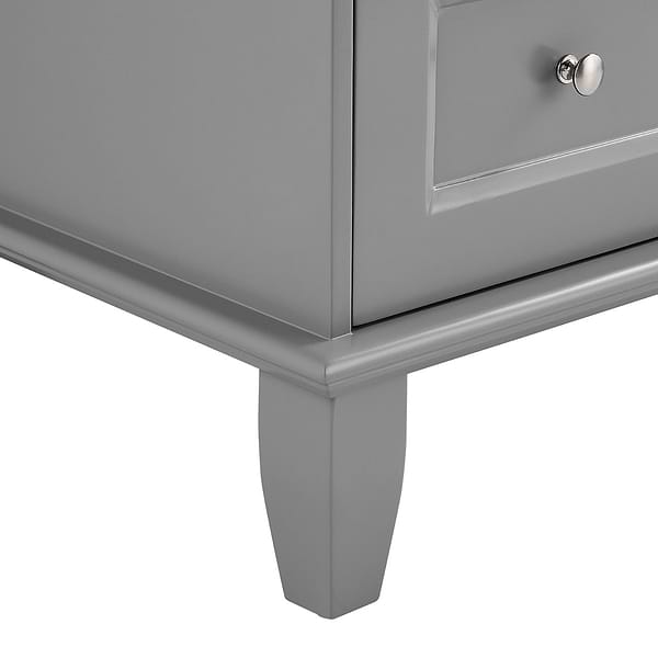 Nora Gray 30" Single Vanity with Pure White Quartz Top