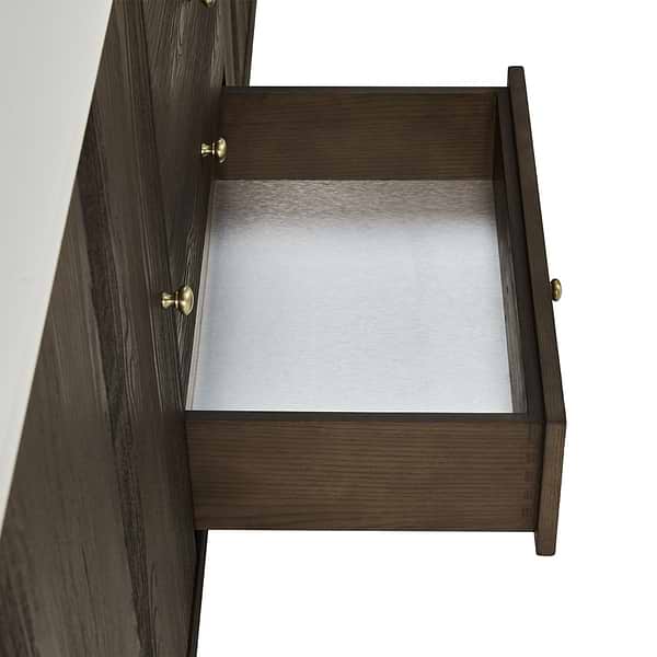 James Martin Vanities Gracyn Natural Ash 72" Double Vanity with Victorian Silver Quartz Top