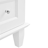Nora White 24" Single Vanity with Carrara Marble Top