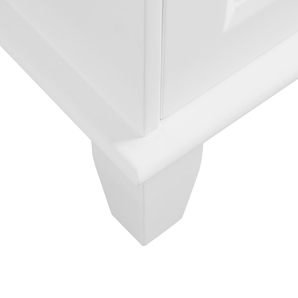 Nora White 30" Single Vanity without Top