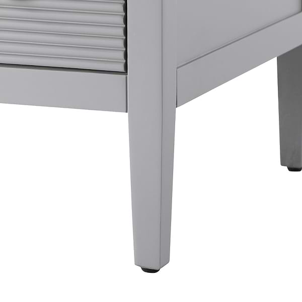 Juelle Gray 36" Single Vanity with Cultured Marble Top