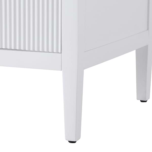 Juelle White 48" Single Vanity with Cultured Marble Top