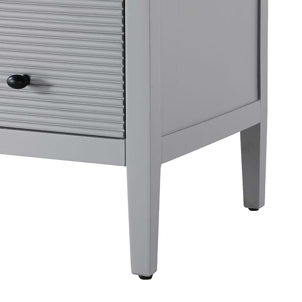 Juelle Gray 54" Single Vanity with Cultured Marble Top