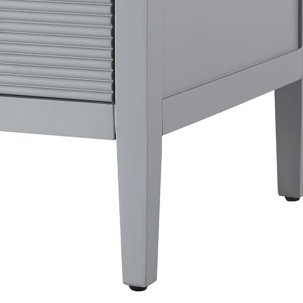Juelle Gray 60" Single Vanity with Cultured Marble Top