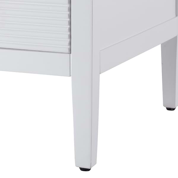 Juelle White 60" Single Vanity with Cultured Marble Top