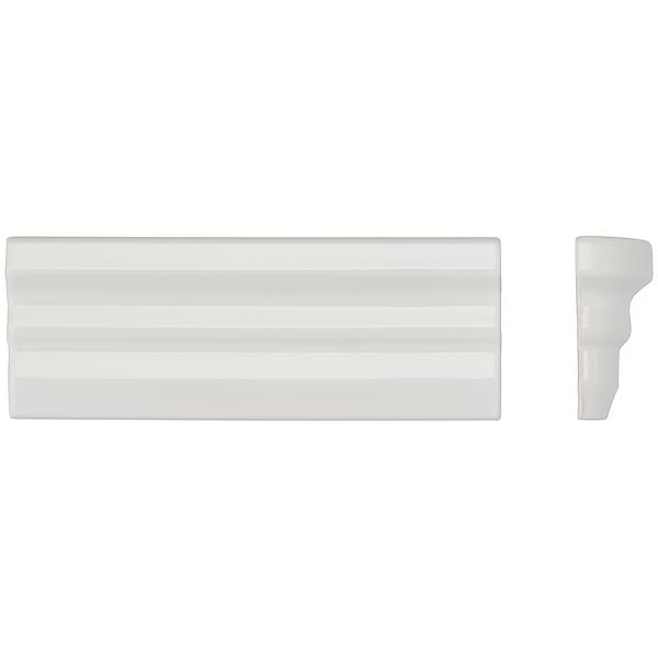 Vivir Panna Polished Ceramic Corner Piece for Chair Rail Liner