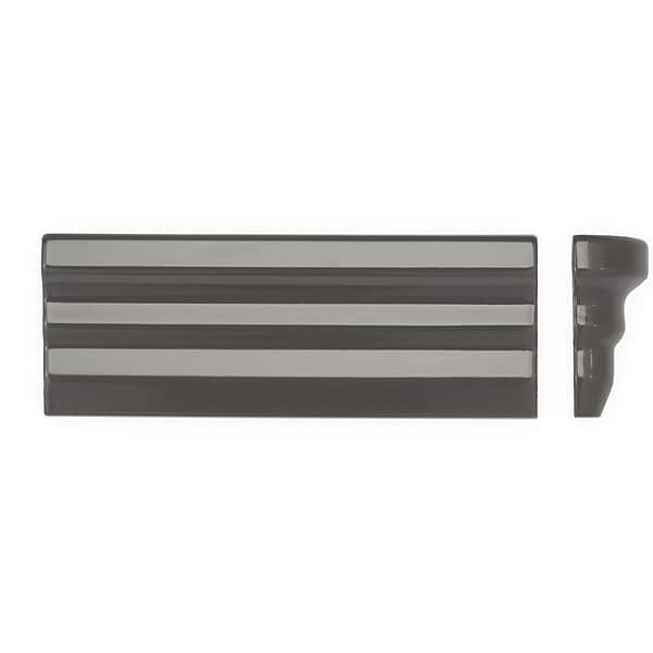 Vivir Roccia Polished Ceramic Corner Piece for Chair Rail Liner