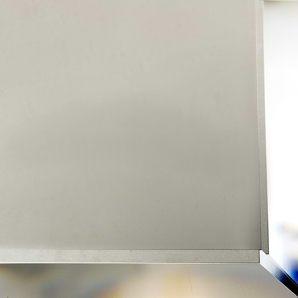 Dark Gray Beveled 4x4 Mirror Tile