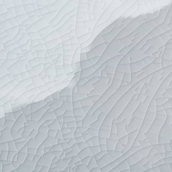 Nabi Subway Arctic Blue 4.5x9 Crackled Glossy Glass Tile