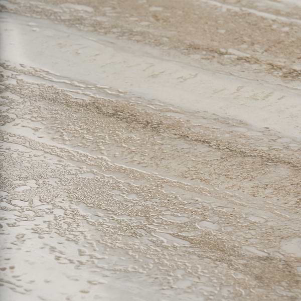 Romani Travertine Crema Beige 3D Textured Veining 24x48 Stone Look Satin Porcelain Tile